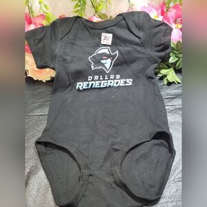 NWOT Dallas Renegades Onesie 24m